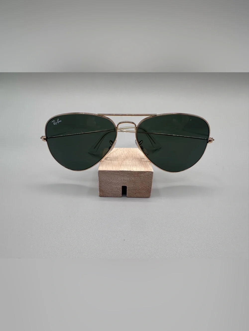 Ray-Ban RB3025 Aviator Large Metal Sunglasses Gold L0205 58-14 3N Made in Italy